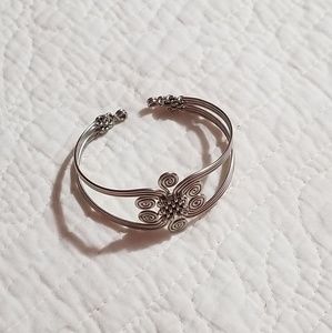 Silver Wire Bracelet